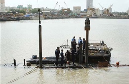 Ấn Độ phát hiện 3 thi thể đầu tiên vụ nổ tàu ngầm 